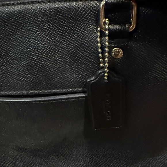 Black Coach Sierra Satchel Handbag - Picture 9 of 16